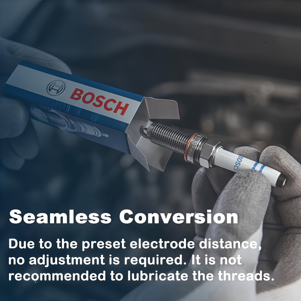 耐摩耗性ボッシュFR7LPP30Xスパークプラグ、アコードC - Bosch Spark Plug Platinum のレビューと価格