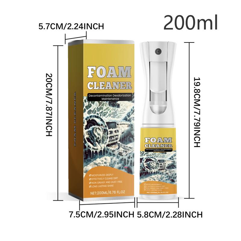 多目的フォームクリーナースプレー、車内クリーニング、革クリー - Leather Cleaner Interior のレビューと価格